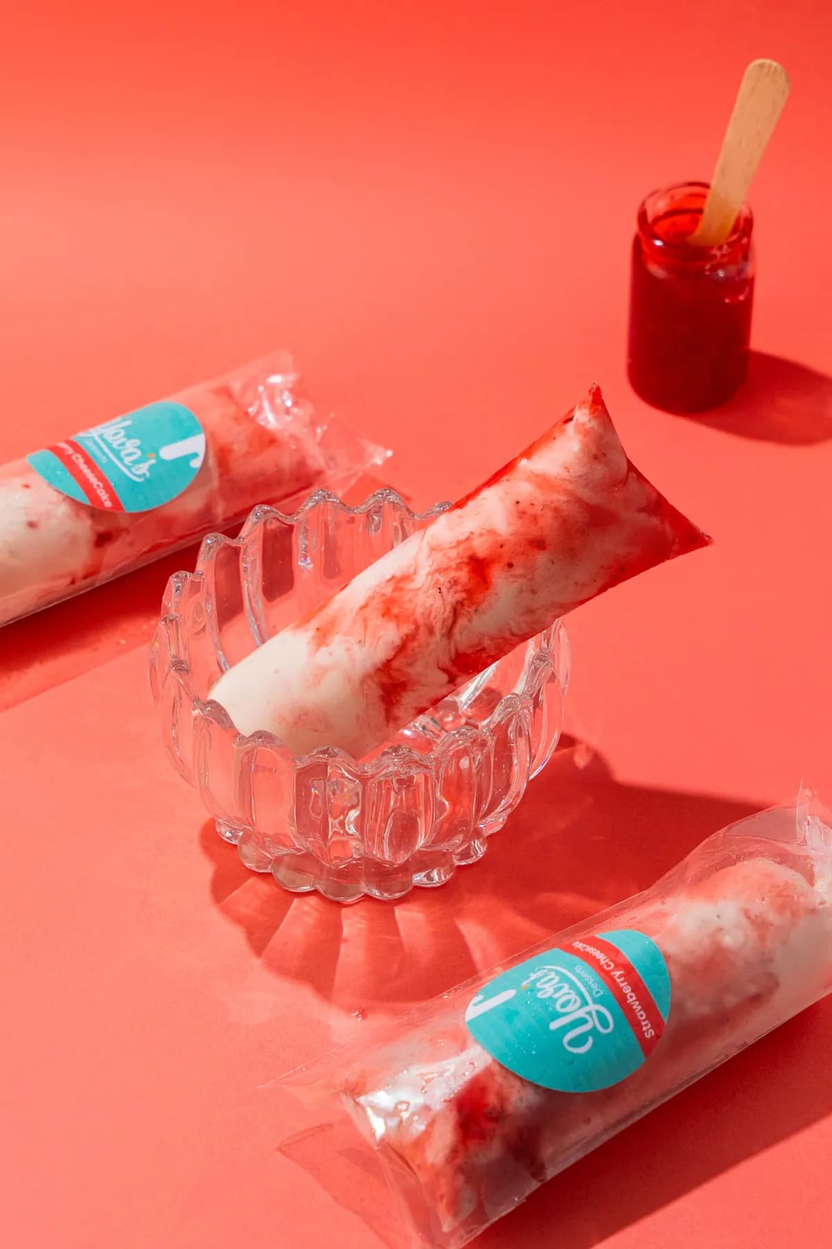Helado - Strawberry CheeseCake